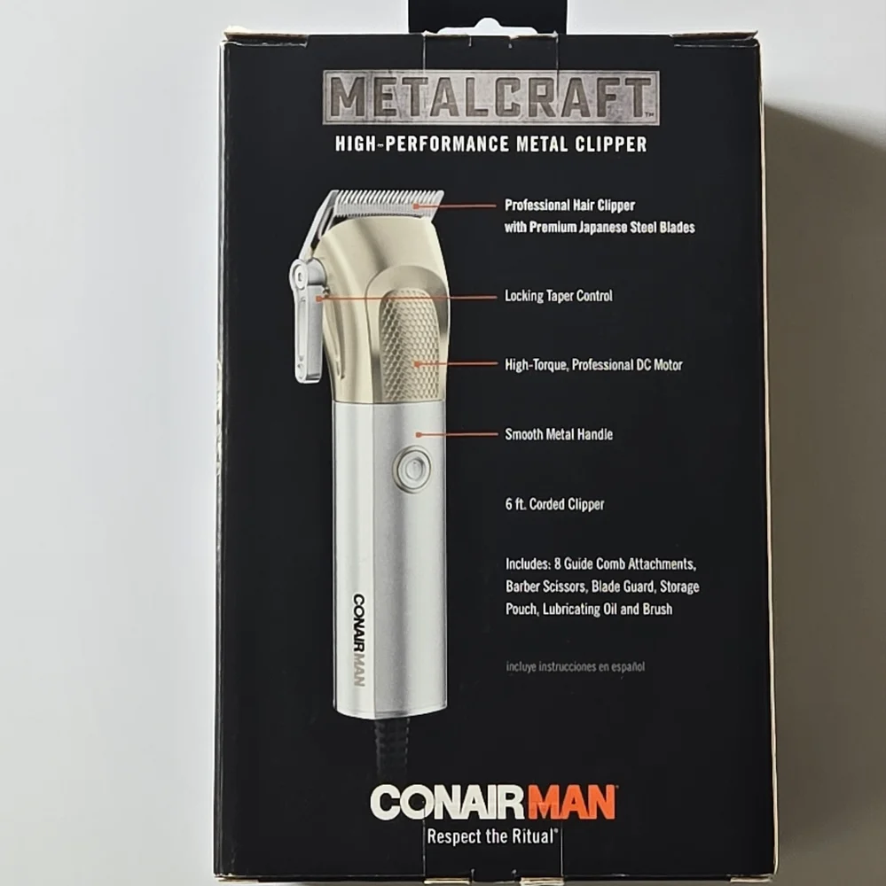 ConairMan MetalCraft High-Performance Metal Clipper | Hair & Beard‎
